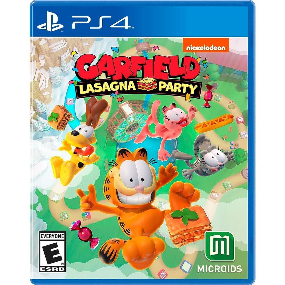 Garfield Lasagna Party Ps4 Midia Fisica