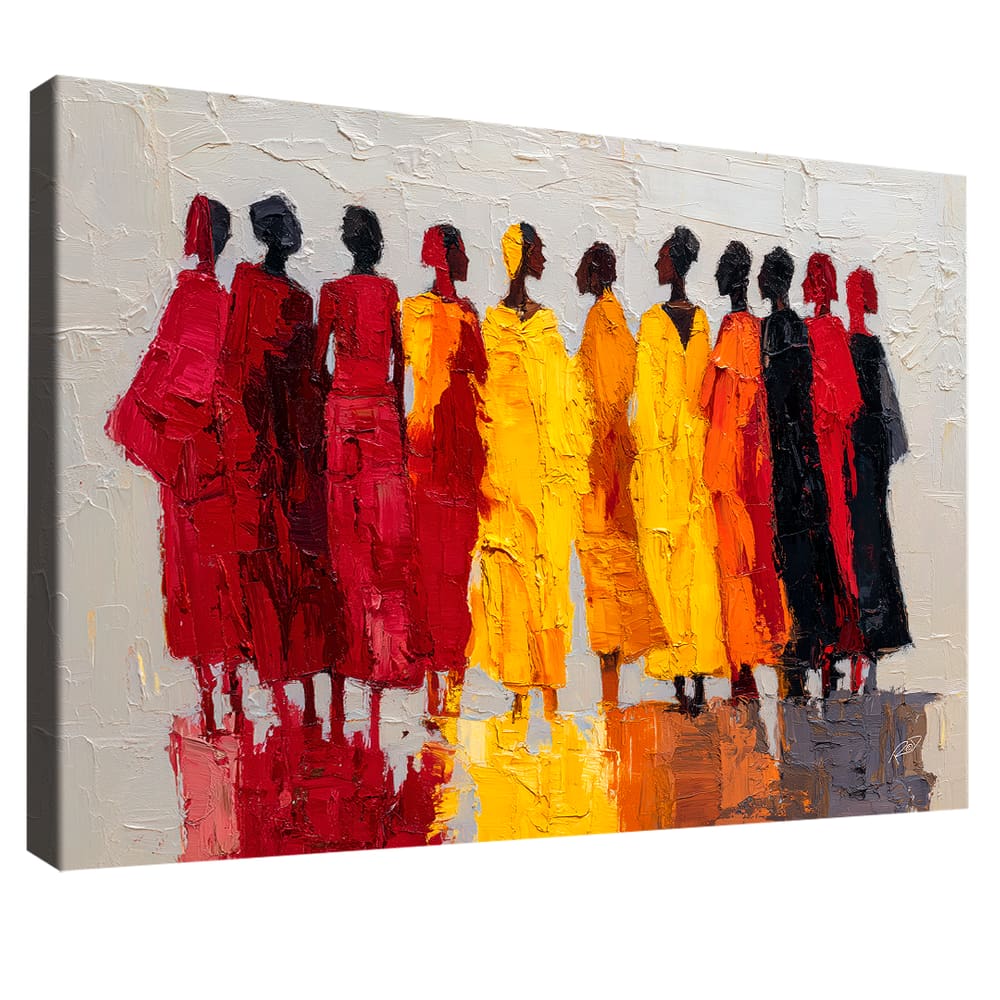 Quadro Decorativo Africanas