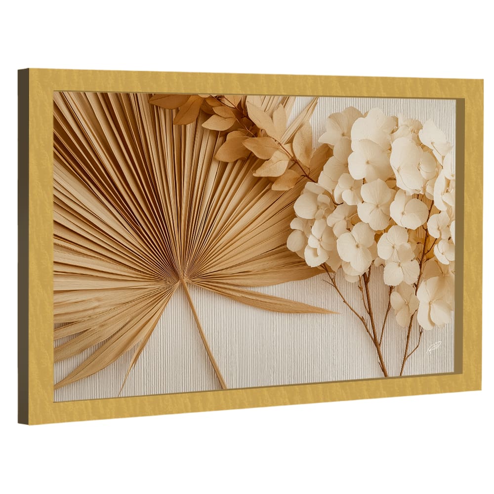 Quadro Decorativo Galho e Flores