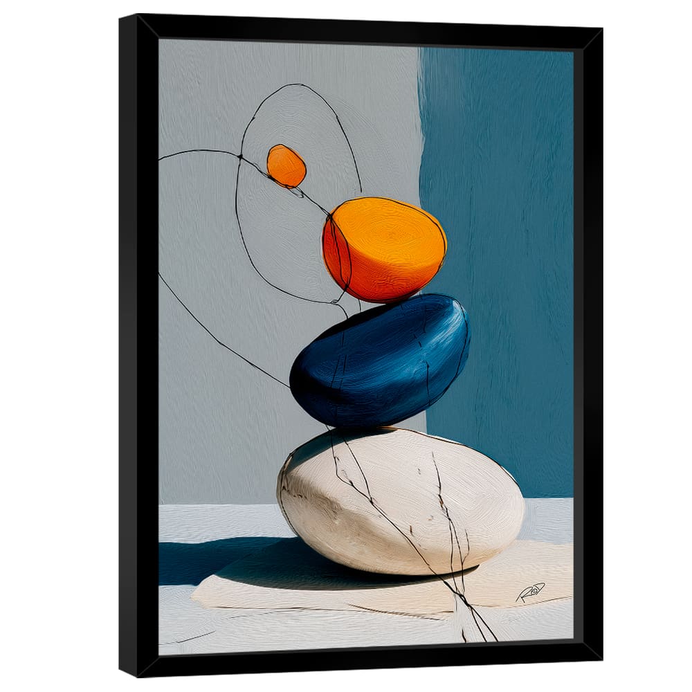 Quadro Decorativo Abstrato Rock
