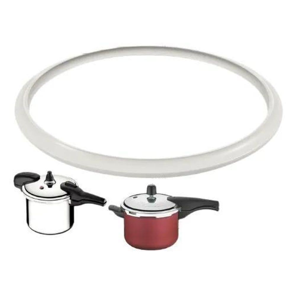 2X Borracha Panela De Pressão Tramontina 20 Cm 4,5 L Silicon