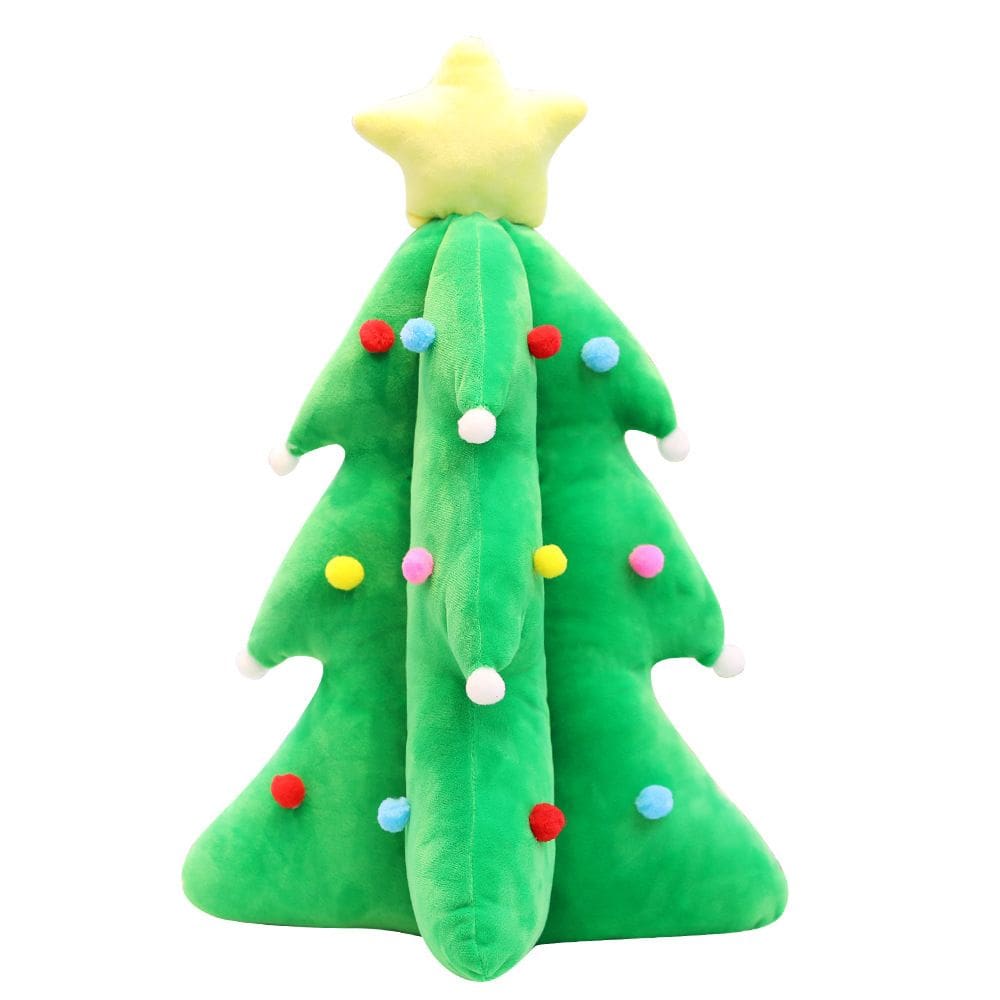 Árvore de Natal de boneca de pelúcia com 55 cm de canto e brilho