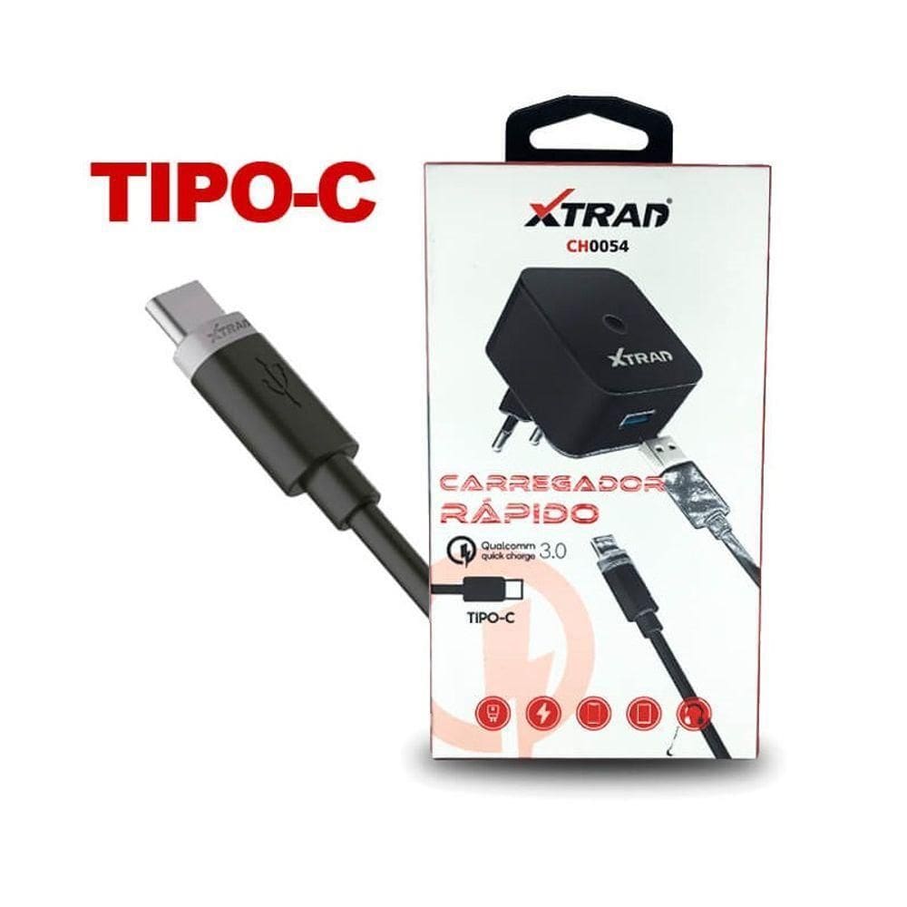 Cabo Com Fonte Carregador Turbo Usb-c