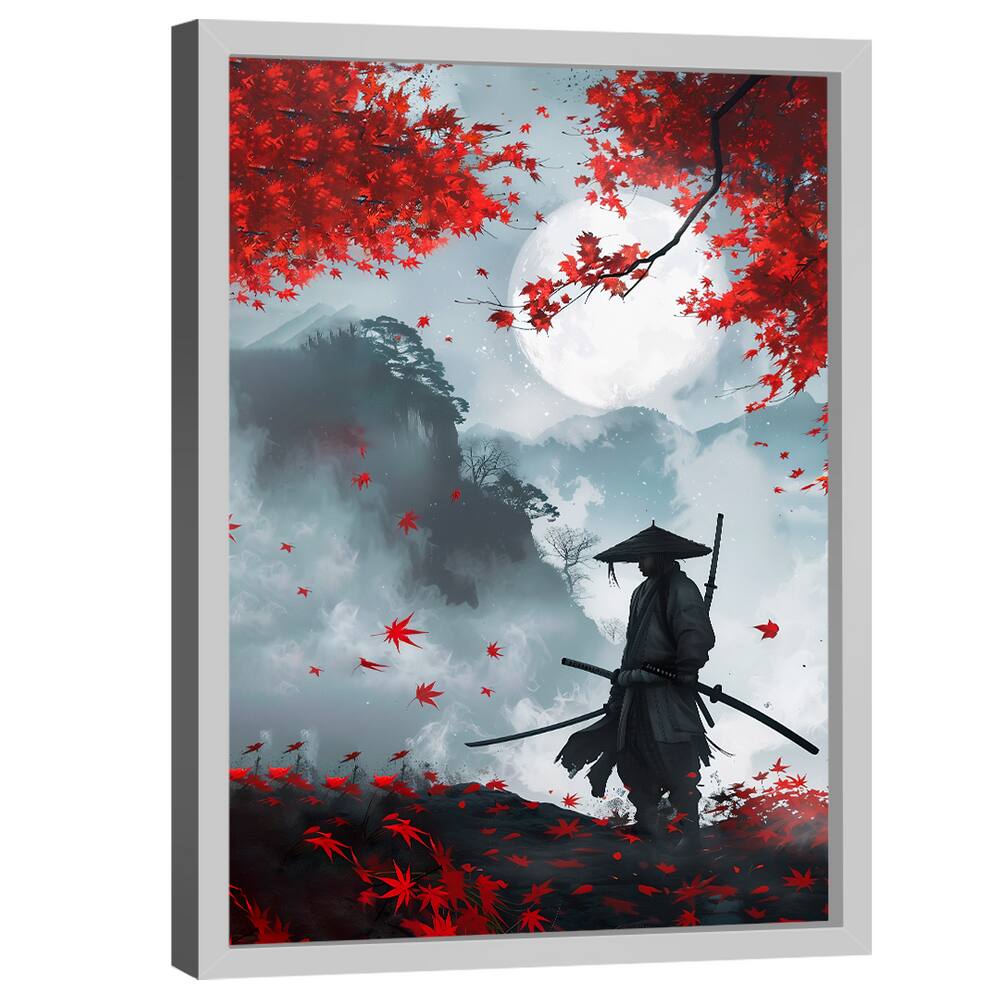 Quadro Decorativo Samurai Ásia