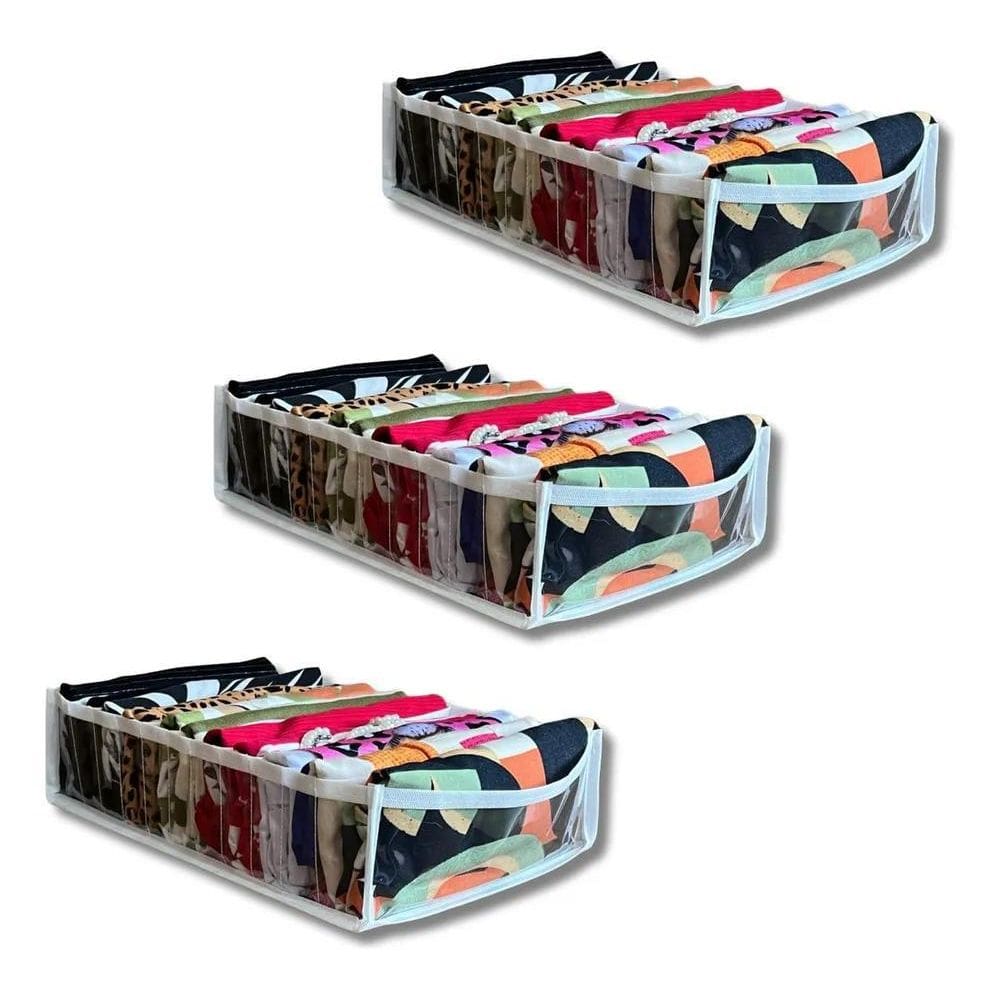 3X 3 Colmeia Organizadora Camiseta Gaveta Organizador Camisa