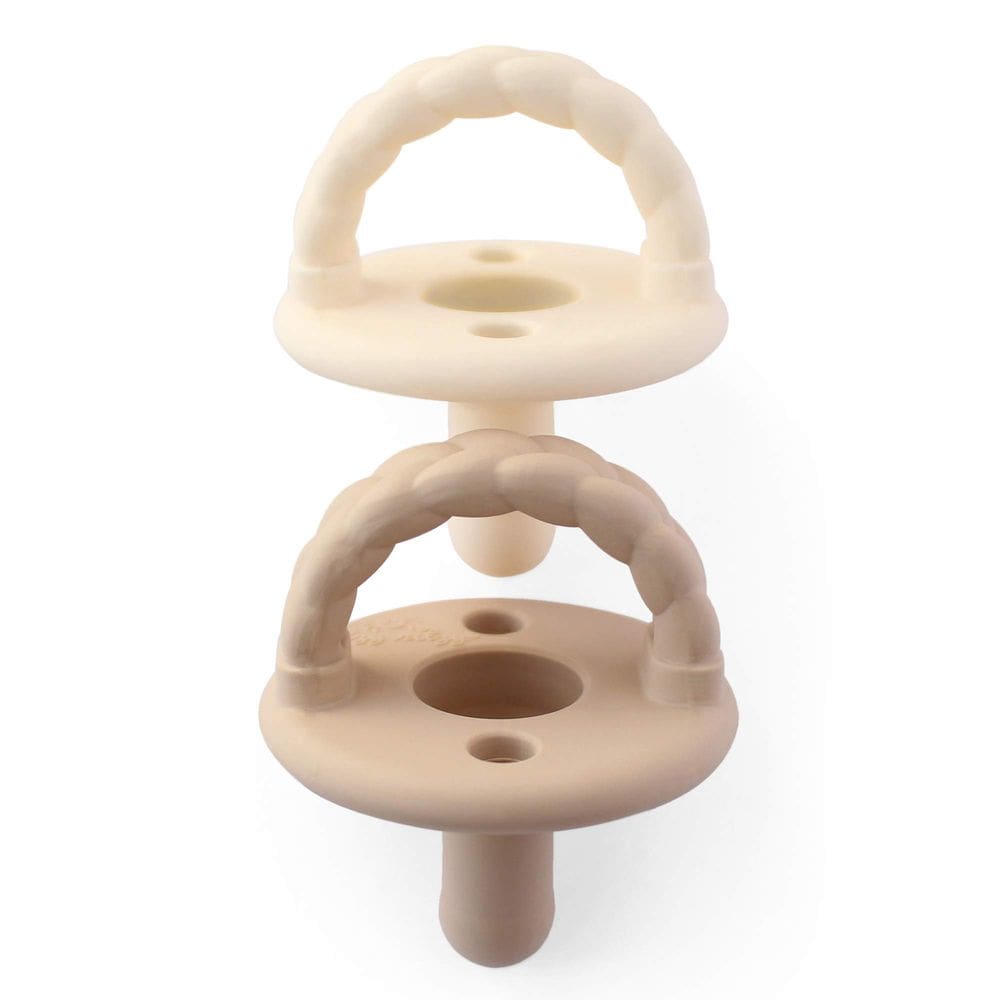 Conjunto de 2 chupetas Itzy Ritzy Itzy Soother de silicone para recém-nascidos