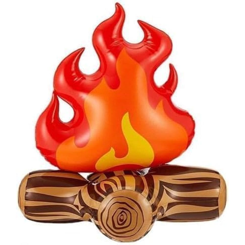 Suporte inflável de decoração de festa para fogueira