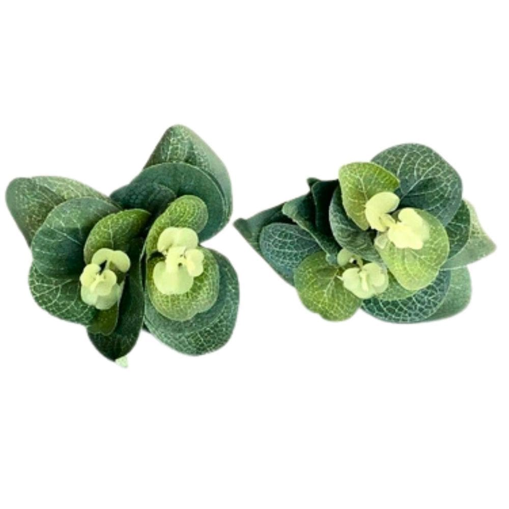 Anel Porta Guardanapo Eucalipto Folhagem Verde Decor 06 Un