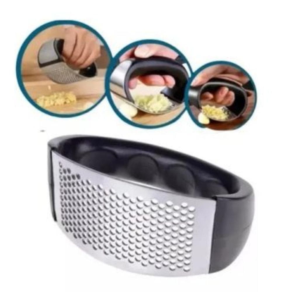 Triturador Pequeno De Alho Fácil De Usar Acabamento Premium