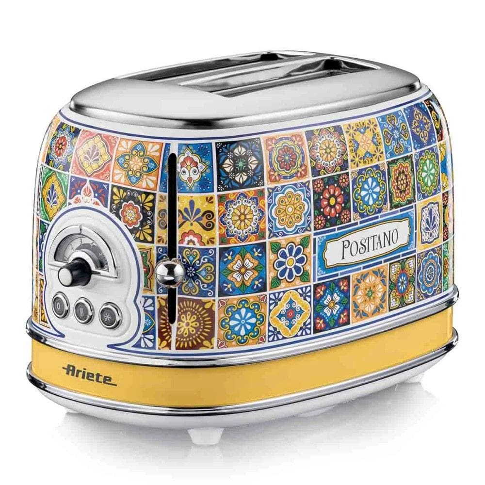 Torradeira Elétrica Ariete Positano 6 Níveis 750W 110V - Modelo 155 Design Italiano