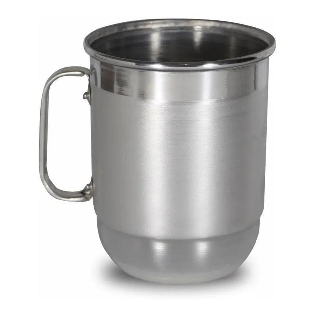 2X Caneca Para Chopp 850Ml Pintadas Em Alumínio