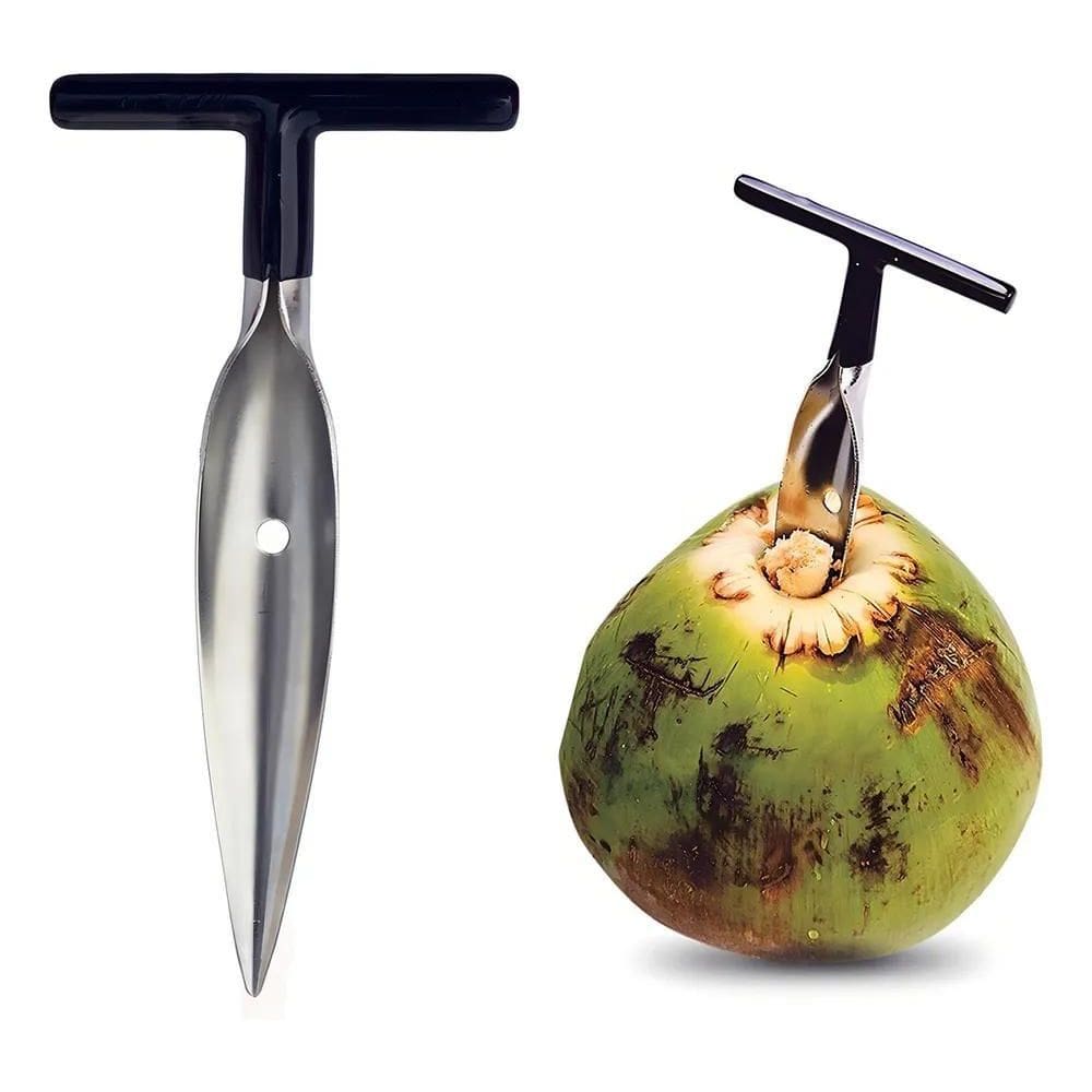 Abridor Furador De Coco Verde
