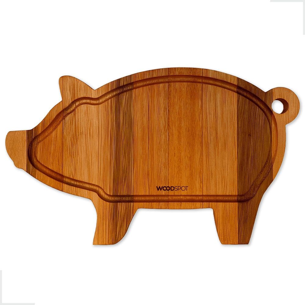 Tábua De Corte Porco Eucalipto 38 Cm