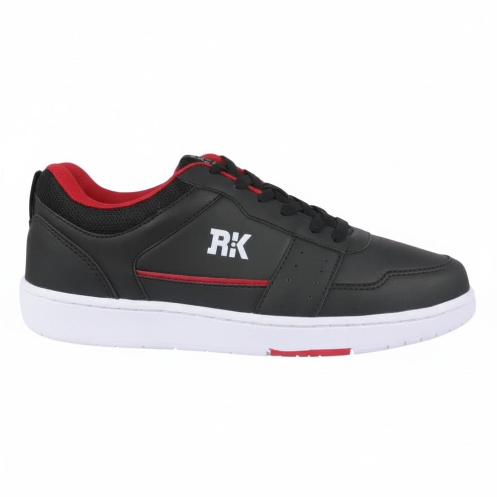 Tenis Masculino Casual Rkm Preto Napa R-671