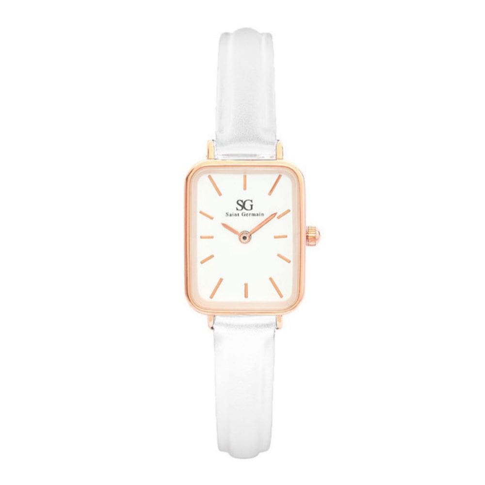 Relógio feminino Square Queens Rosé Gold Saint Germain