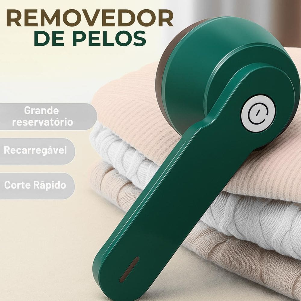 Removedor De Fiapos Recarregável Casacos