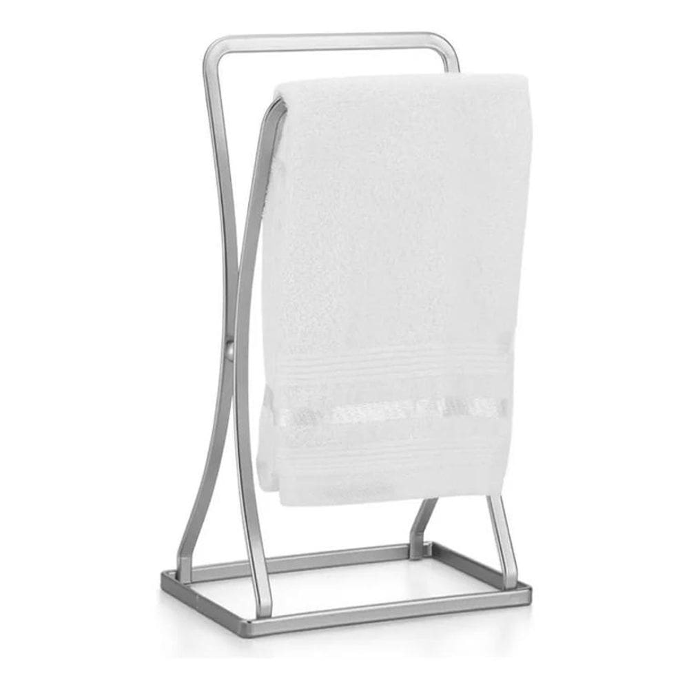 10X Porta Toalha Lavabo De Pia De Banheiro Em Aço Arthi Pra