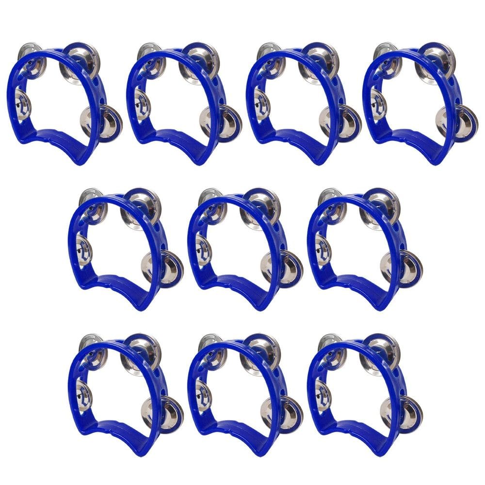 Kit 15 Pandeiros Meia Lua Infantil Azul New York