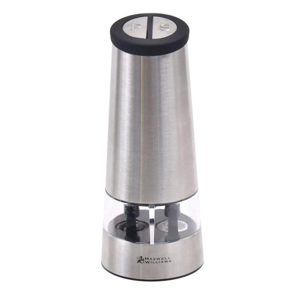 Moedor Elétrico Sal E Pimenta Duplo Aço Inox Maxwell &