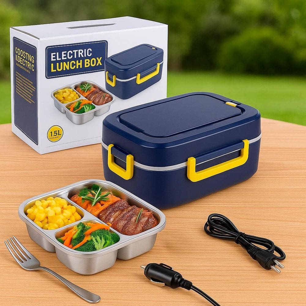 Marmita Elétrica Almoço Portátil Quente 110V/220V