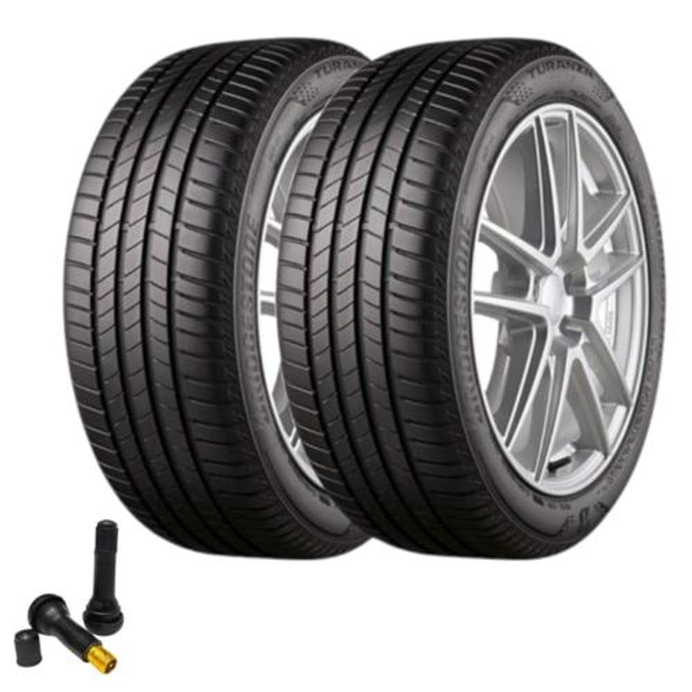Combo 2 Pneus 205/50r17 89v Turanza T005 Bridgestone + Bico