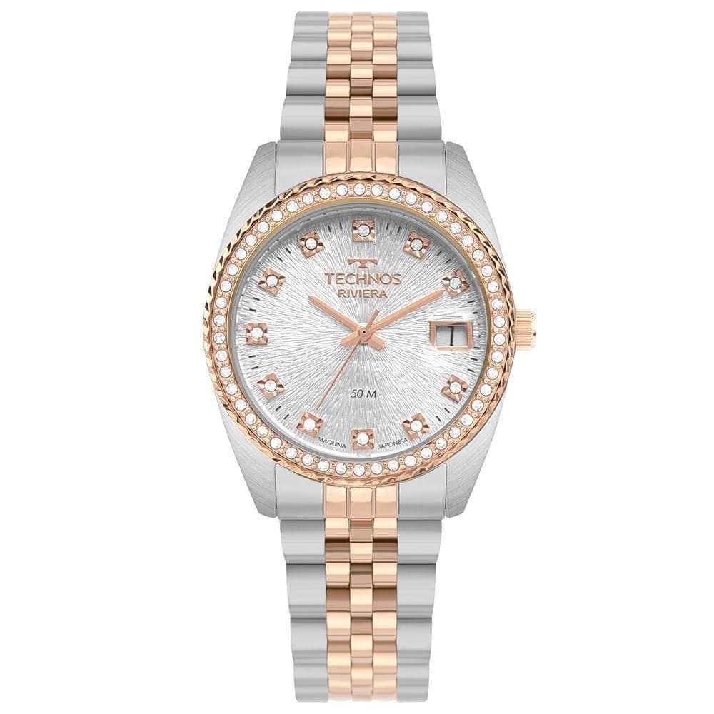 Relogio Technos Feminino Riviera Bicolor - 2117lft-1k