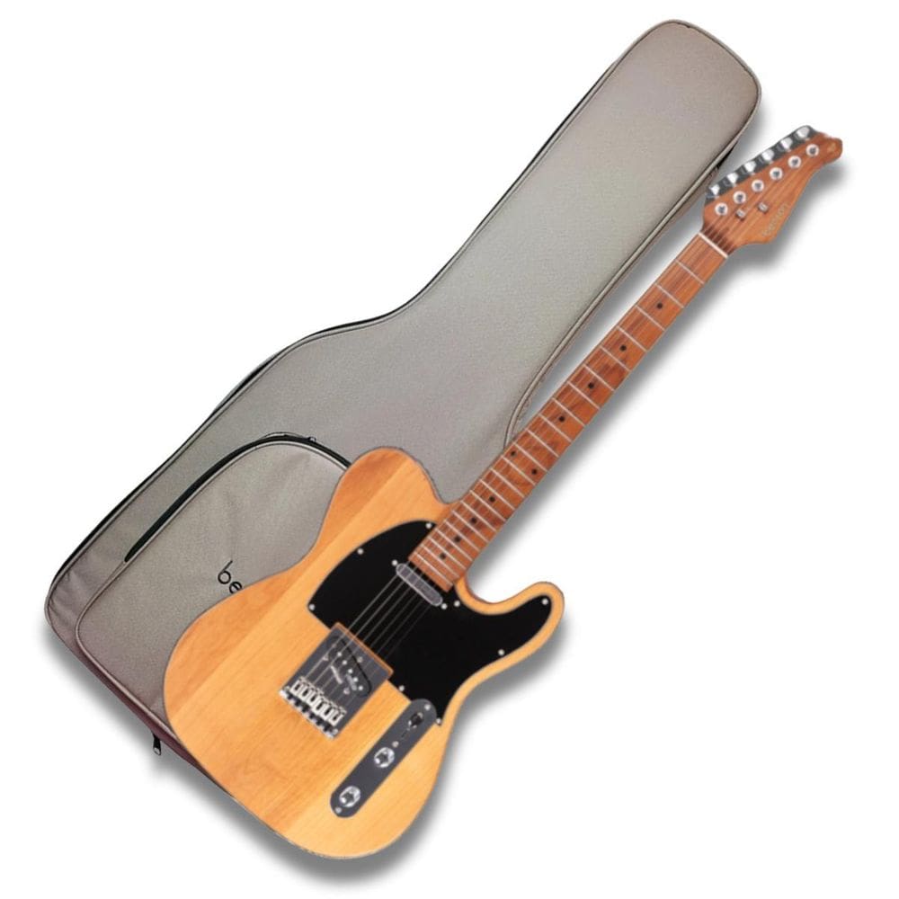 Guitarra Benson Telecaster Hardy Series 904Ntbk Crhome + Bag