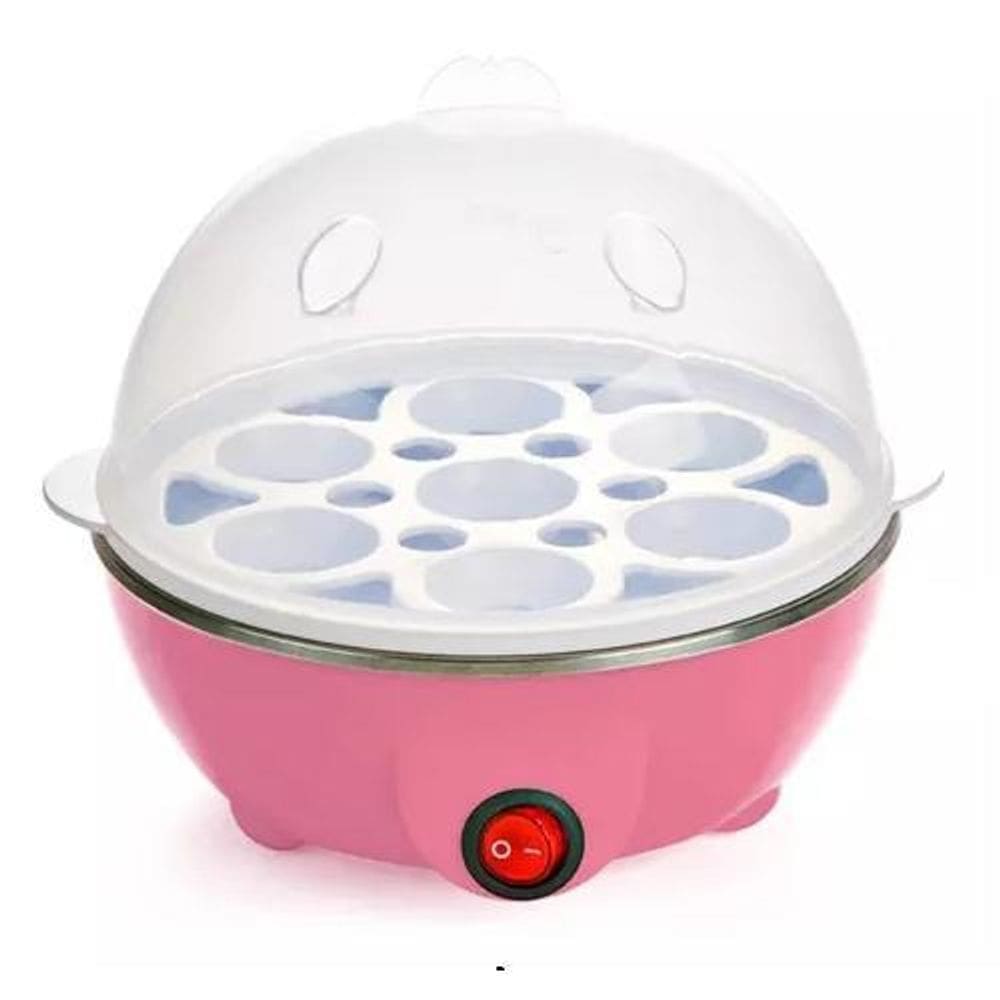 Cozedor Ovos Elétrico Vapor Multi Funções Egg Cooker 110V