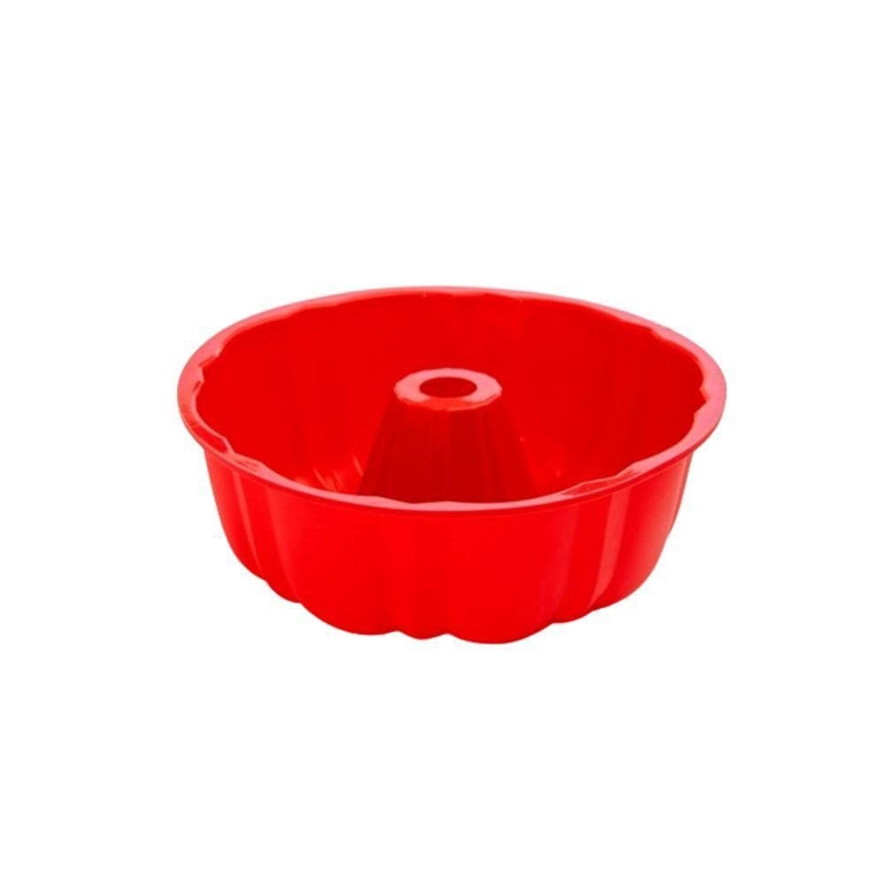 Forma Redonde De Silicone Para Pudim - Ad