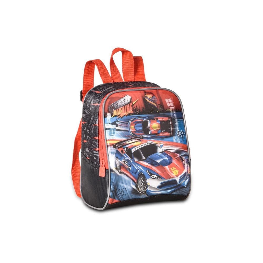 Lancheira Infantil Escolar Carros Fast Machine