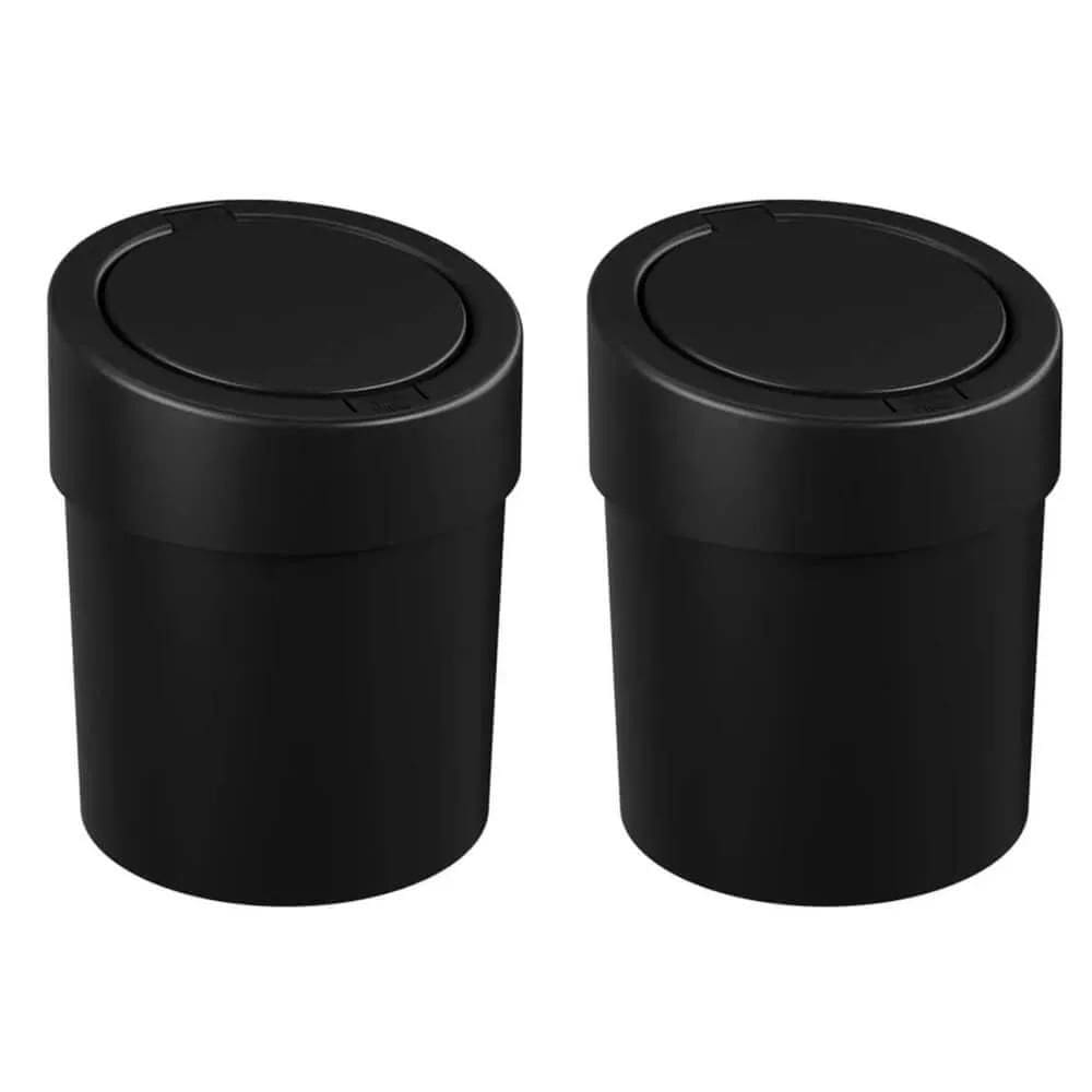 Lixeiras Para Banheiro E Cozinha Press 5 Litros 2 Peças Coza