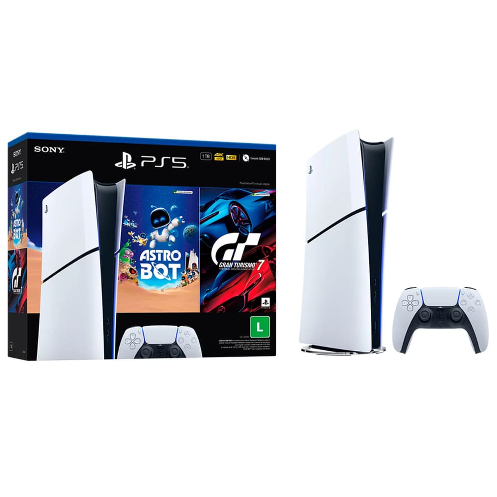 Console de Última Geração – Versão Digital 1TB com Kit de Jogos
