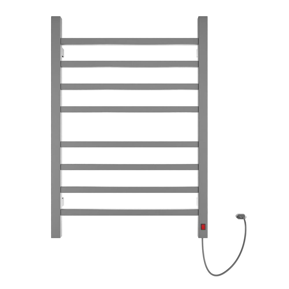 Toalheiro Termico Casuli Quadratto Due Cinza 220V Direito