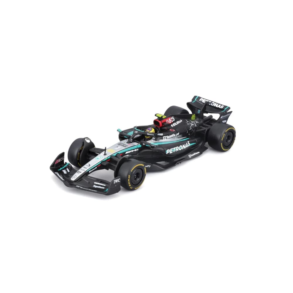 Miniatura F1 24 Mercedes W15 Hamilton C/ Piloto 1:43 Bburago