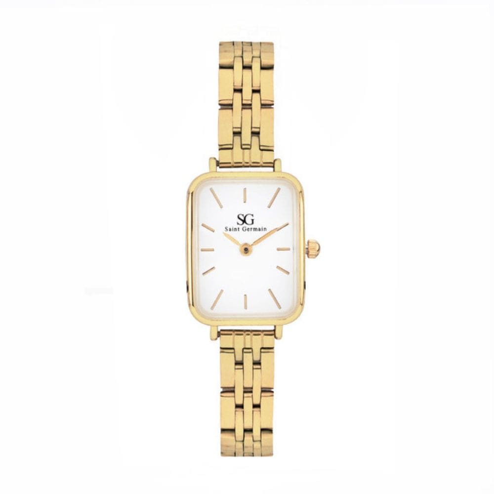 Relógio Feminino Square Madison Gold Saint Germain