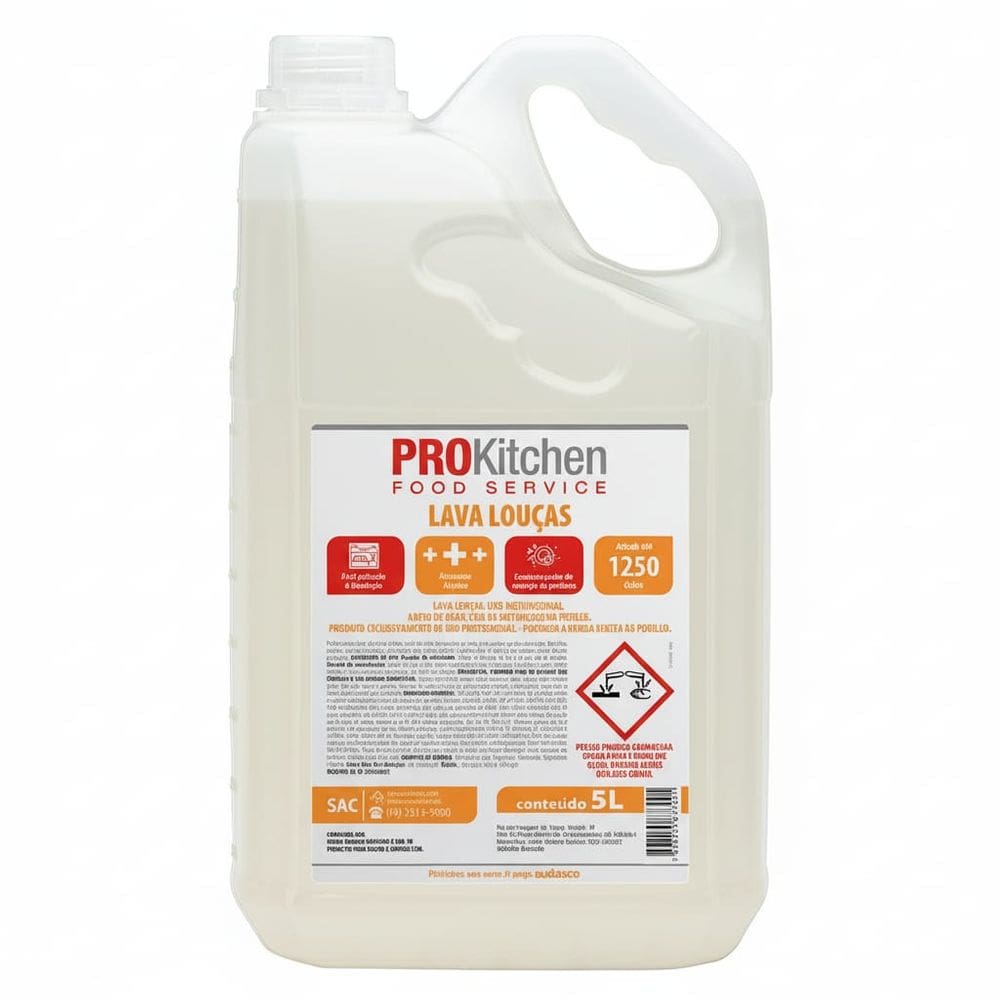 Detergente Prokitchen Maquina Lava Louça 5L Audax