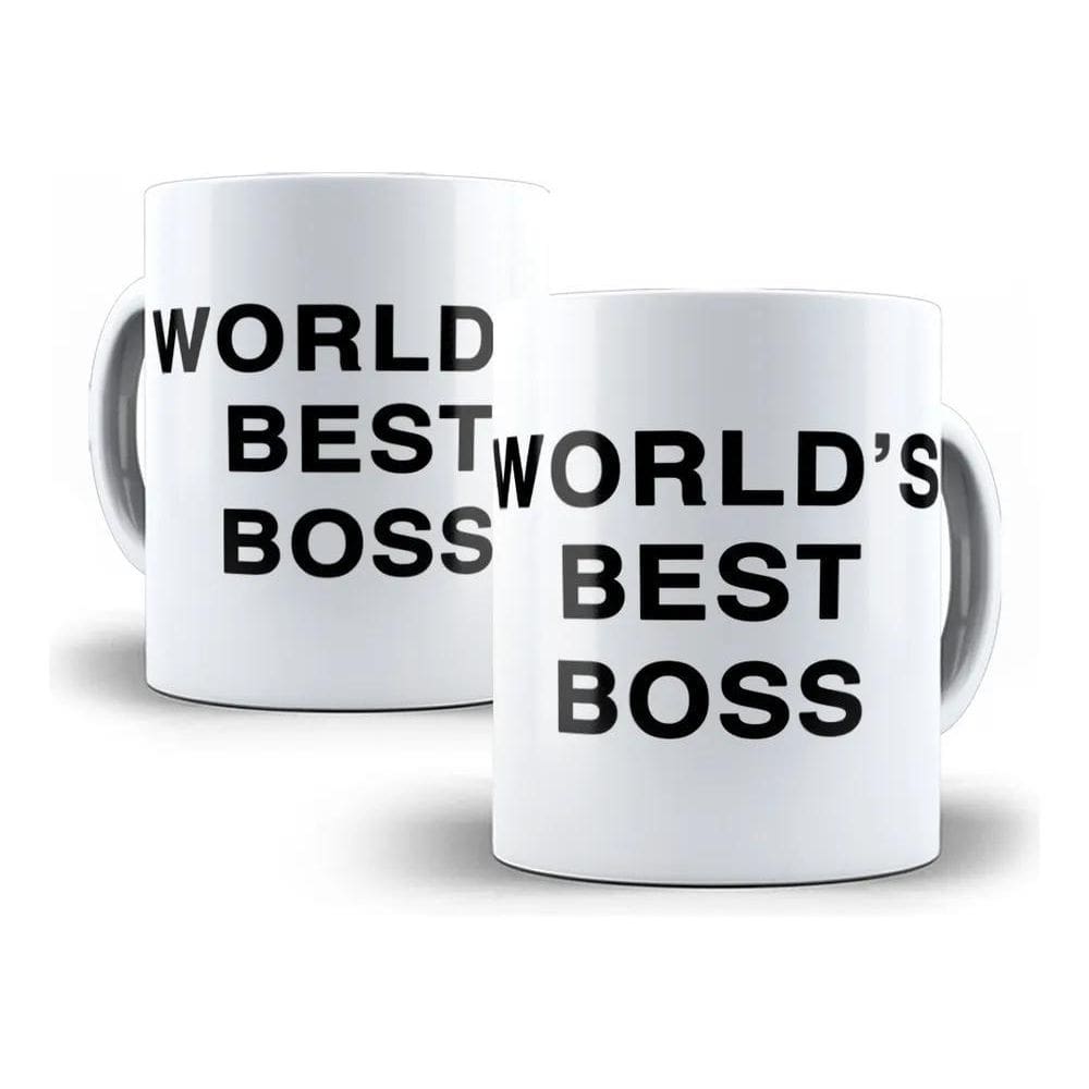 3X Caneca The Office Série The Worlds Best Boss - Mega Ofert