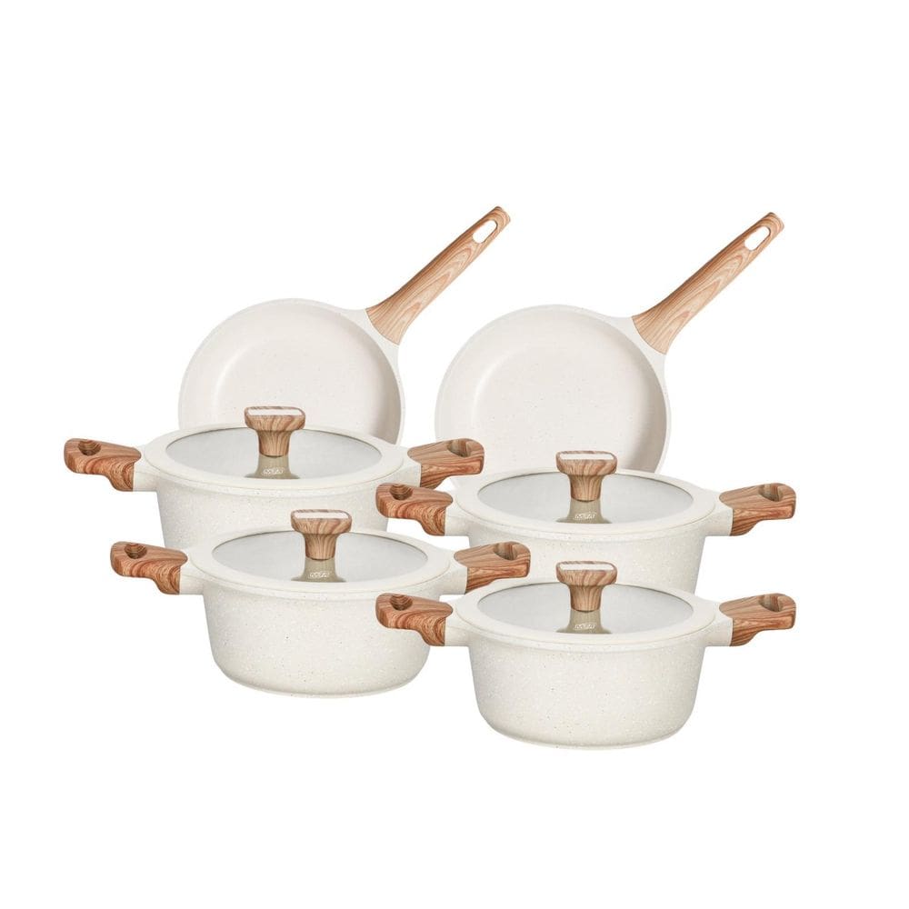 Conjunto De Panelas Titanium Mta Revestimento Cerâmico