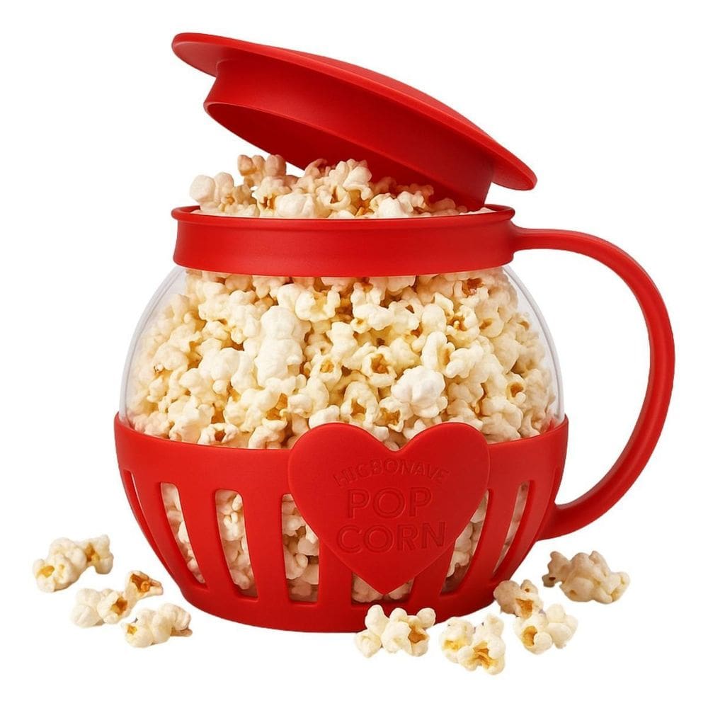 Pipoqueira Fitness Para Micro-Ondas Sem Óleo Saudável