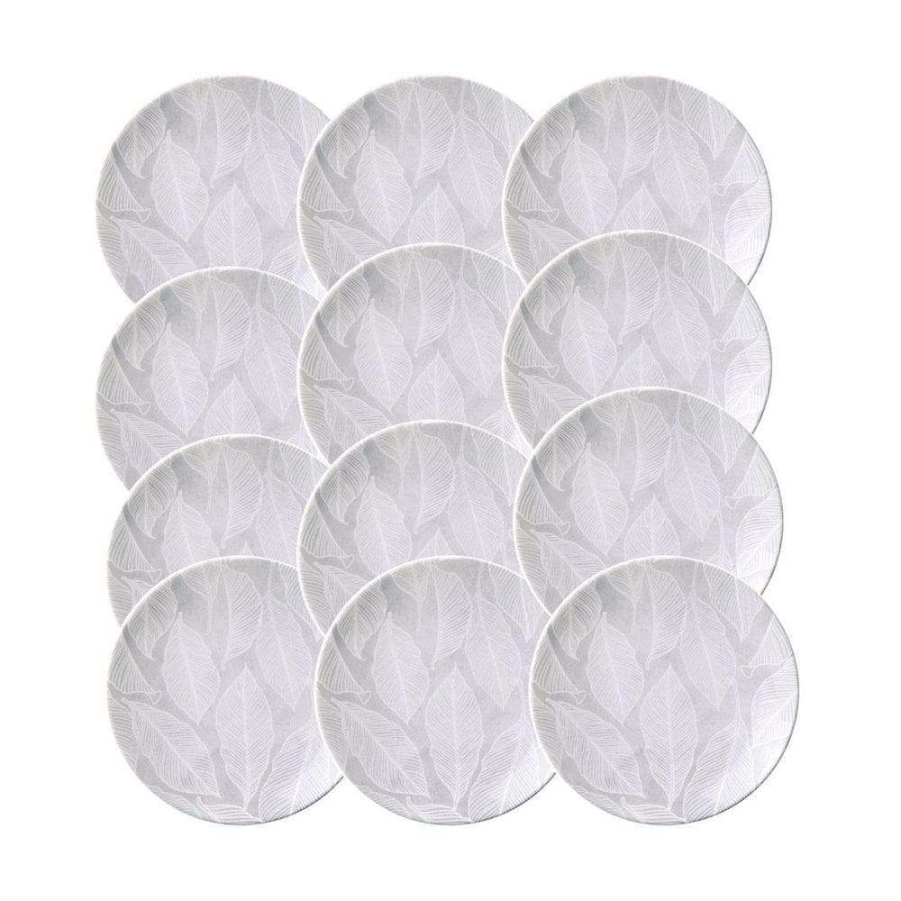 Prato Sobremesa Porcelana Decorada Arbo 19Cm 12Un Tramontina
