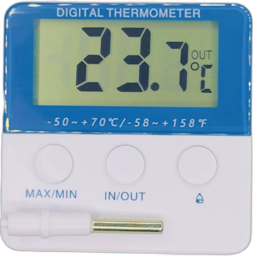 Termômetro Para Freezer Geladeira Com Certificado Calibração