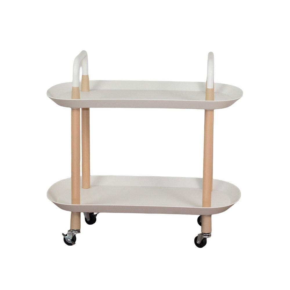 Carrinho Organizador Multiuso 2 Prateleiras