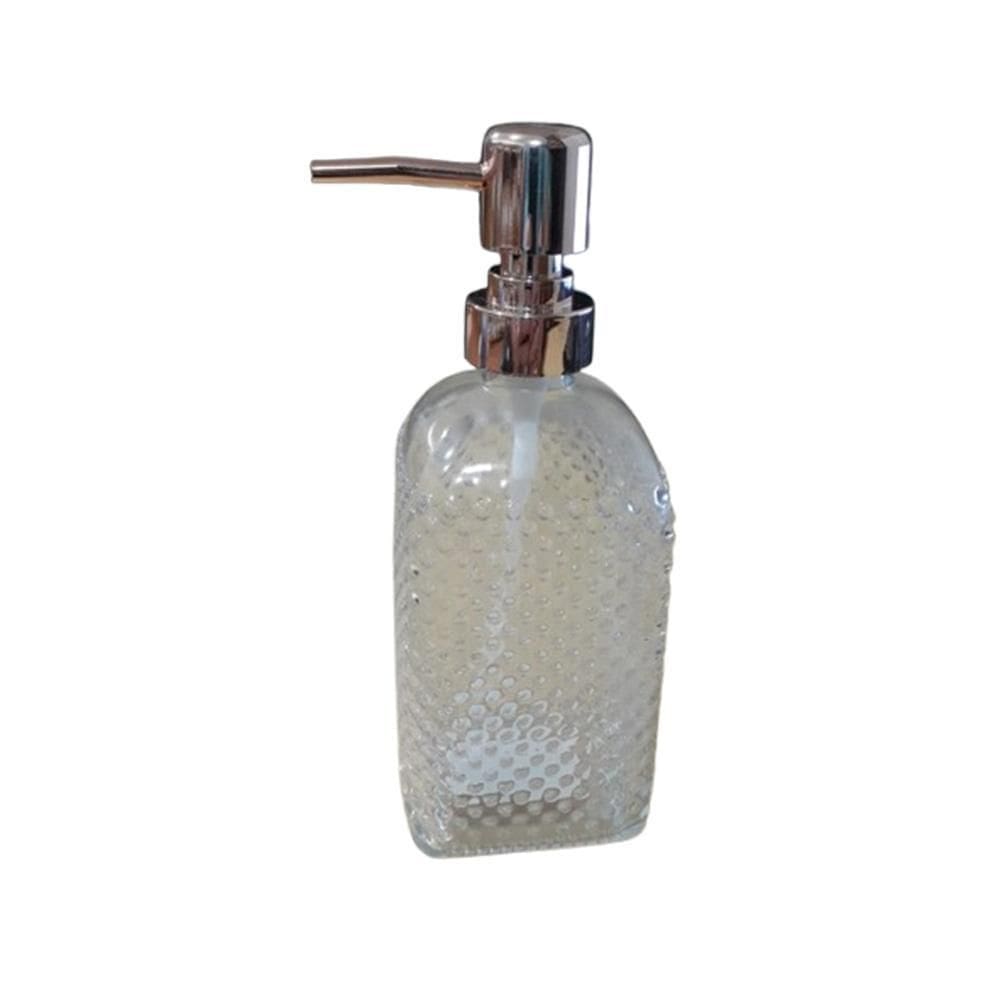 Porta Sabonete Líquido Saboneteira Alcool Em Gel Vidro 450Ml