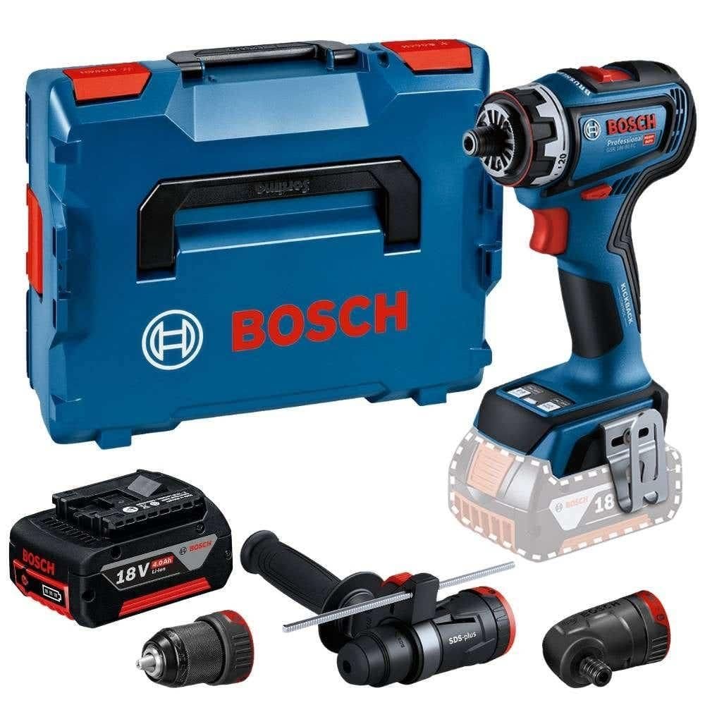 Parafusadeira 18V 1/2 POL 64Nm Brushless GSB18V-90 com Bateria e Maleta BOSCH