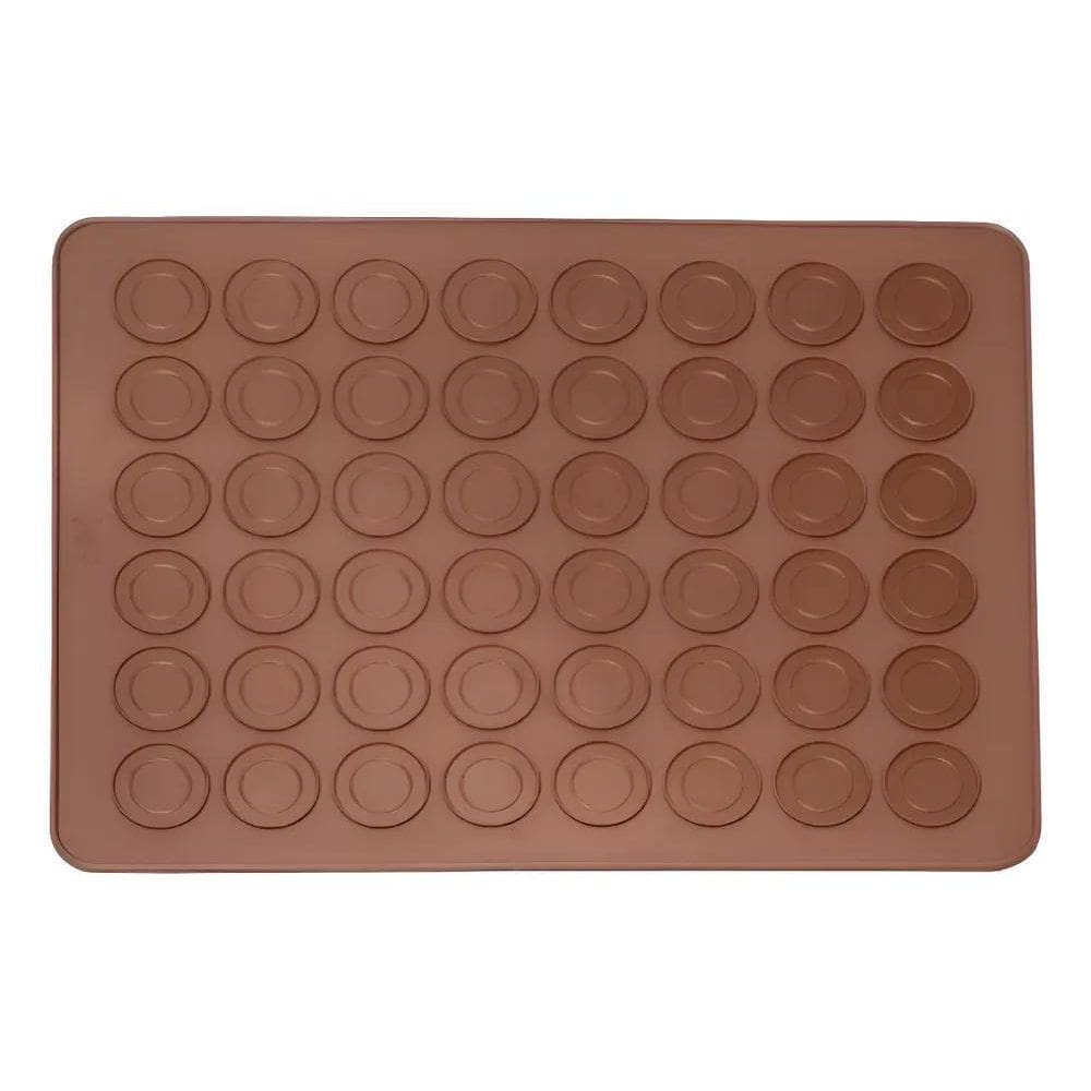 Tapete De Silicone Para Macarons Bem Casado Com 48 Cavidades