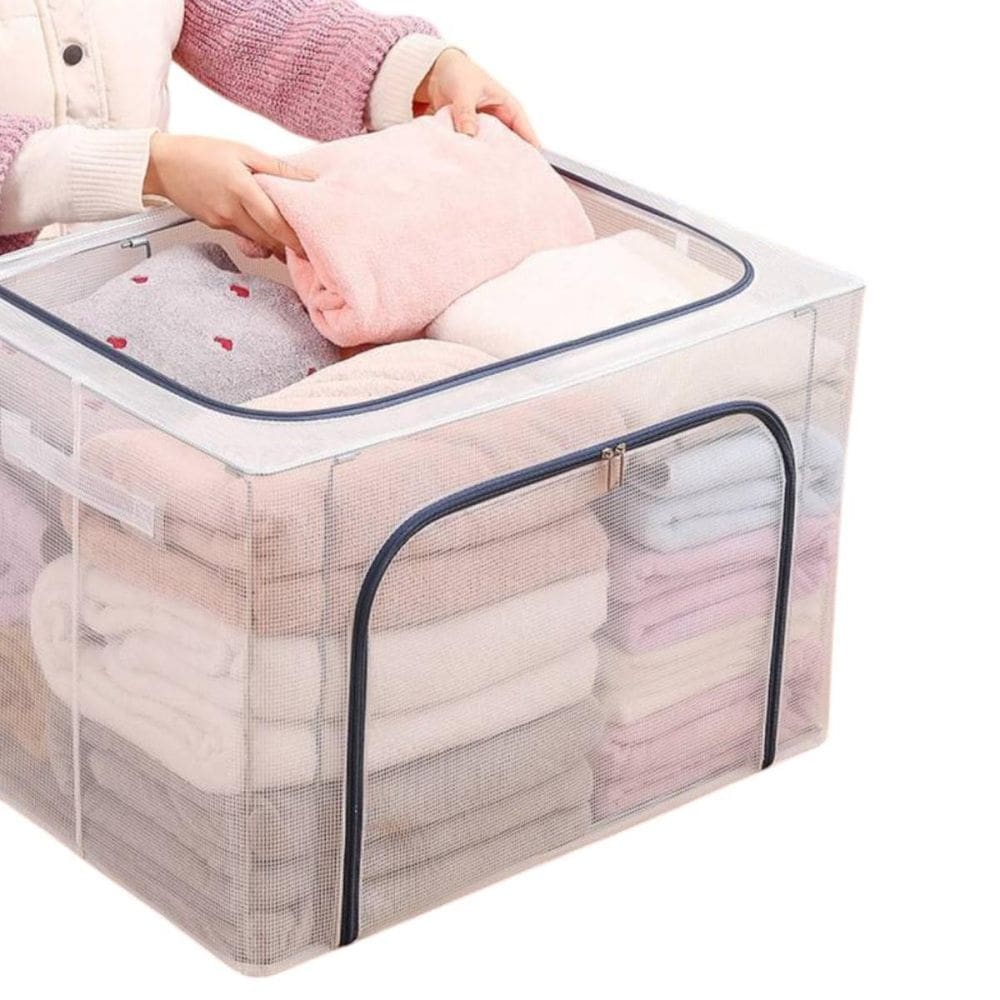 Caixa Organizadora De Guarda Roupa Flexivel Organizador G