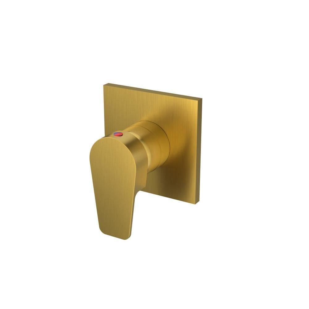 Misturador Monocomando Para Chuveiro - Dourado Escovado