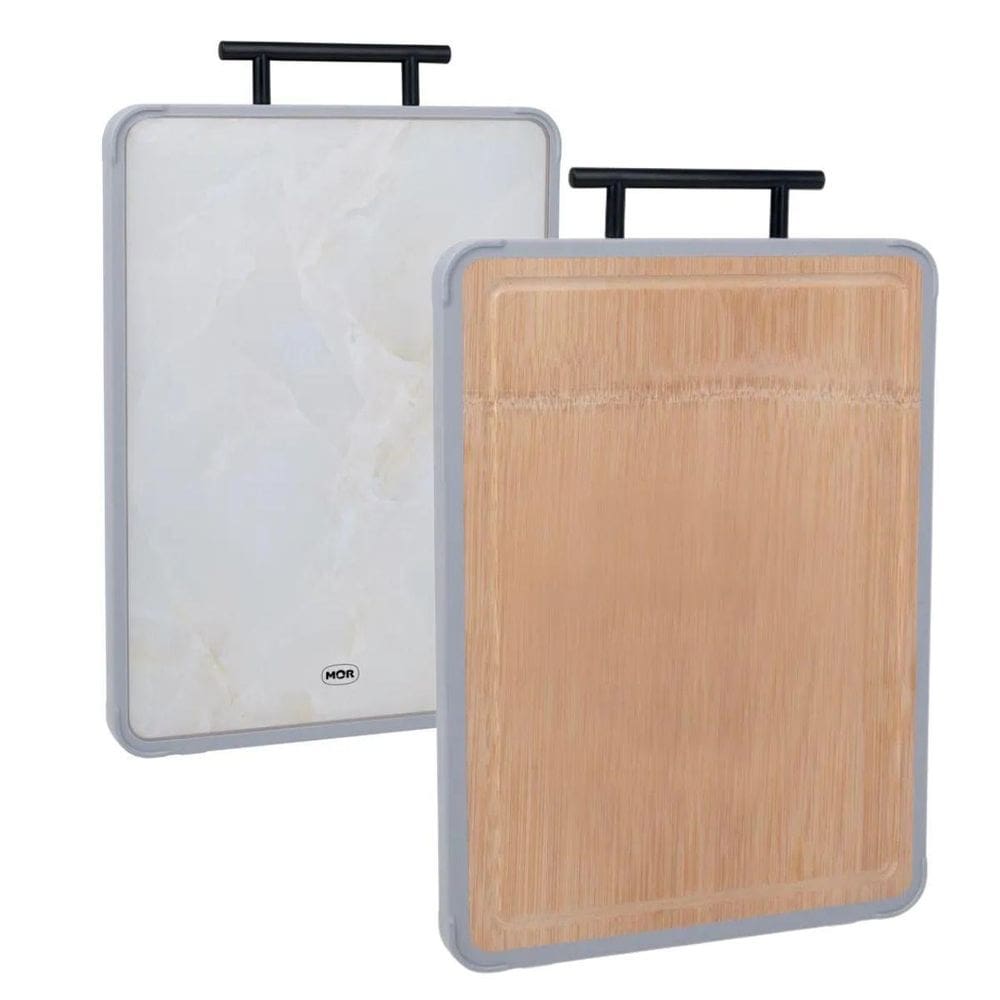 Tábua Para Corte De Bamboo Duo 44,5X30Cm 3399 - Mor