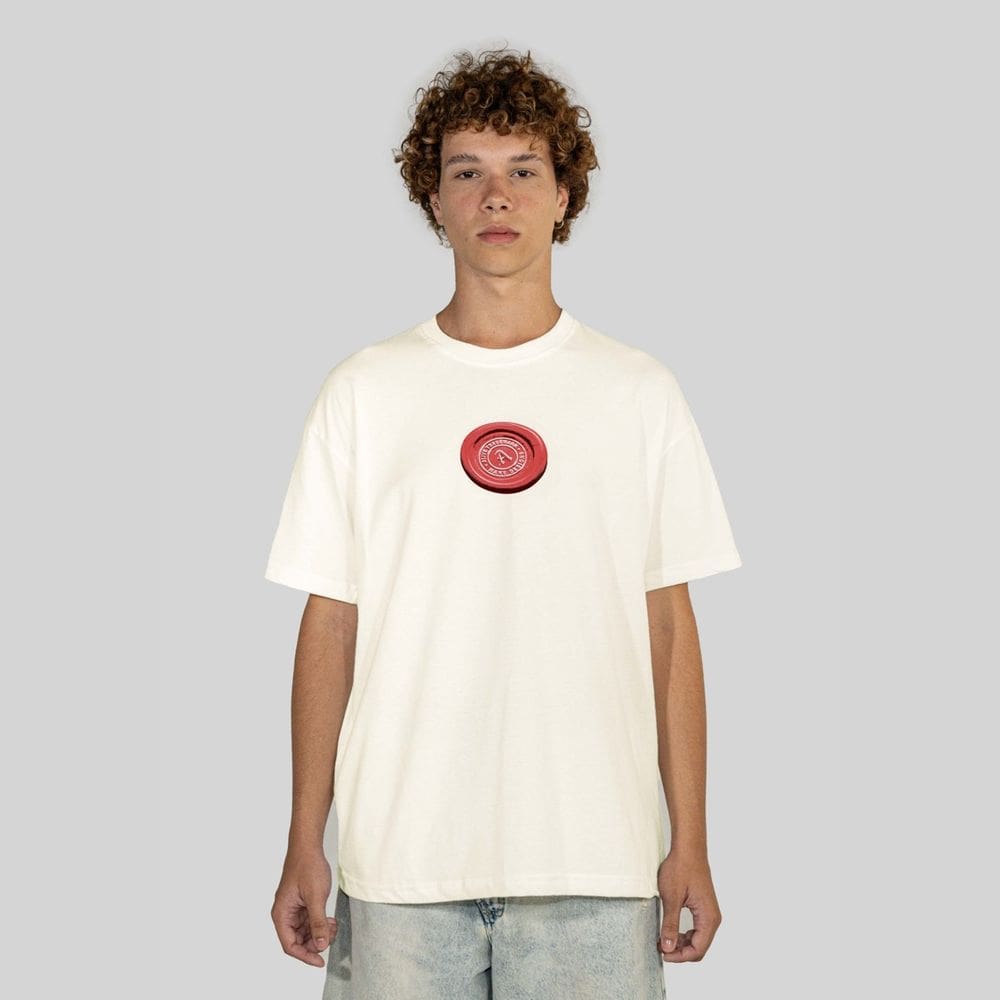 Camiseta Alive Clássica Label Off White