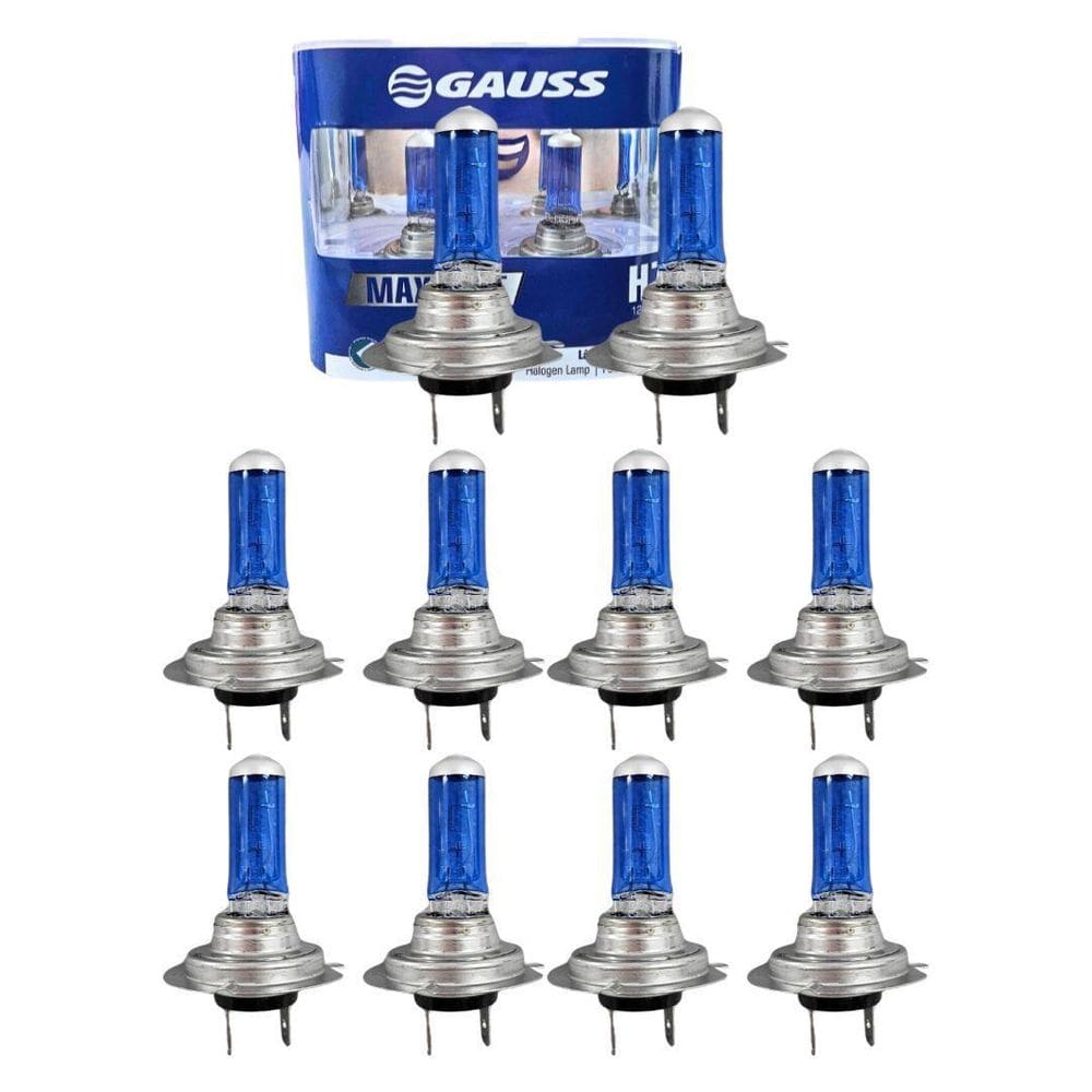 Kit 10 Lâmpada Super Branca H7 12V 55W Lâmpada Branca Gl61H7